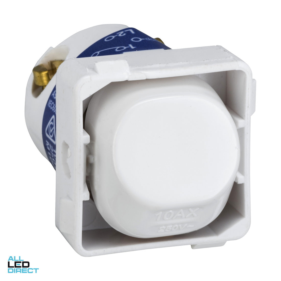 Clipsal 10 Amp 30 SERIES 2 Looping Terminal Rocker Switch Mech White ALL LED Direct