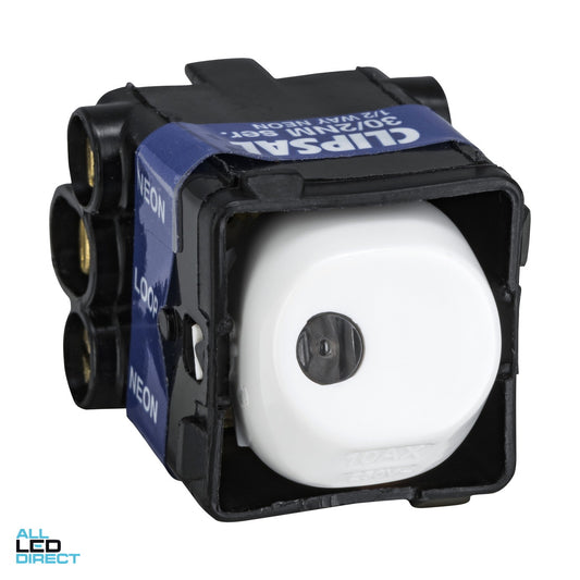Clipsal 10 Amp 30 SERIES 2 Way Rocker Switch Mech White With Neon Indicator ALL LED Direct
