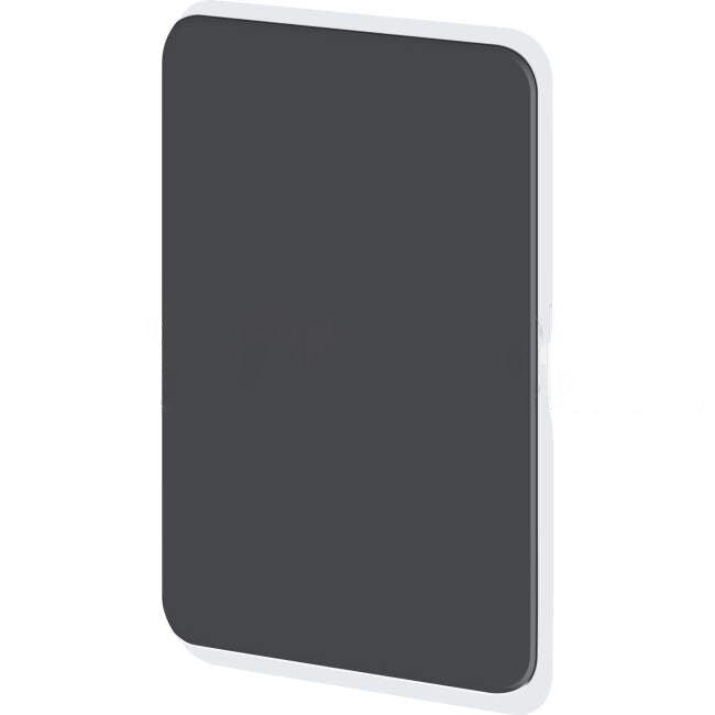 Clipsal ICONIC Blank Cover Plate Skin Anthracite