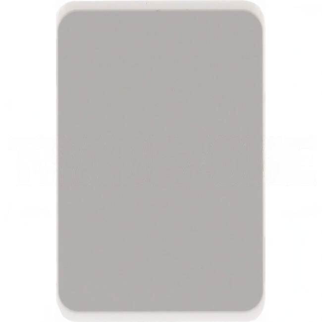 Clipsal ICONIC Blank Cover Plate Skin Cool Grey