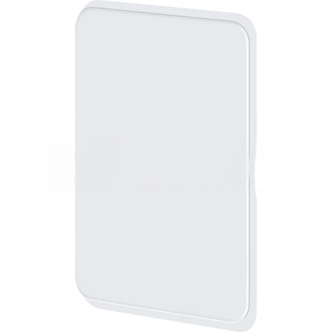 Clipsal ICONIC Blank Cover Plate Skin Cool Grey