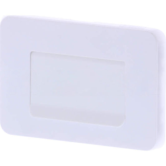 Clipsal ICONIC TV - Audio Cable Entry Cover Plate Vivid White