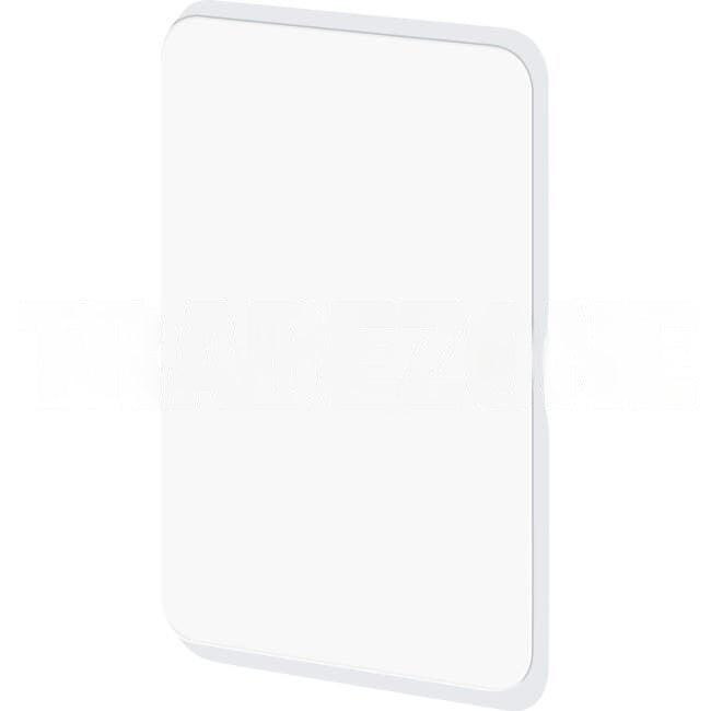 Clipsal ICONIC Blank Plate Vivid White