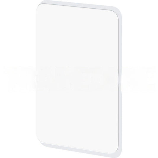 Clipsal ICONIC Blank Plate Vivid White