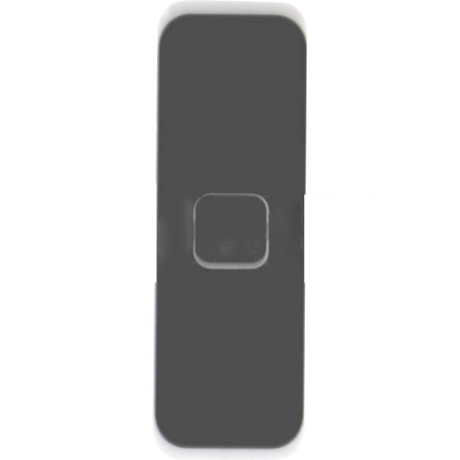 Clipsal 1 Gang ICONIC Vertical Internal Rocker Architrave Switch Cover Plate Anthracite