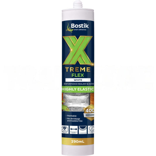 Bostik Xtreme Flex High Performance MS Sealant & Adhesive Cartridge White 290ml