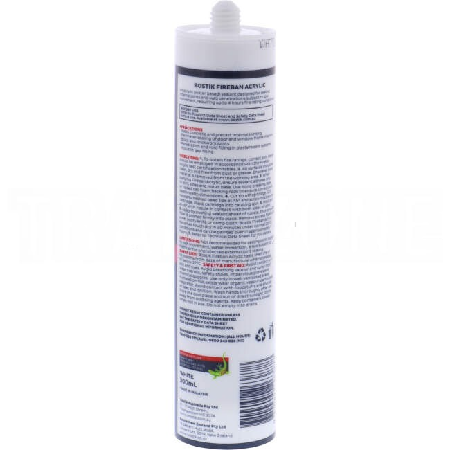 Bostik Fireban Acrylic 300ml