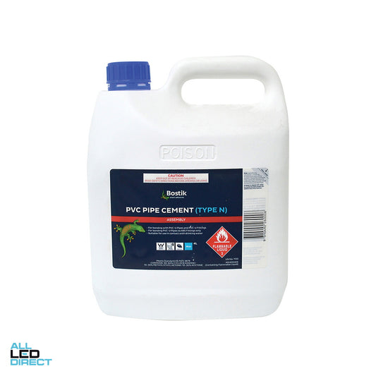 Bostik PVC Pipe Cement Type N Blue 4 Litre