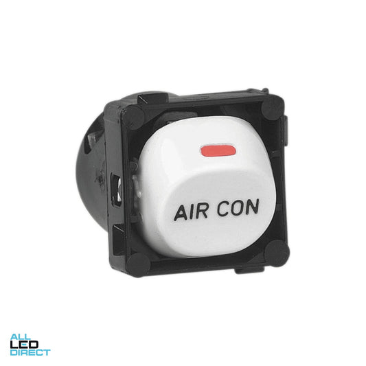 Clipsal 10 Amp 30 SERIES 2 Way Rocker Switch Mech Cream Engraved With 'AIR CON' ALL LED Direct