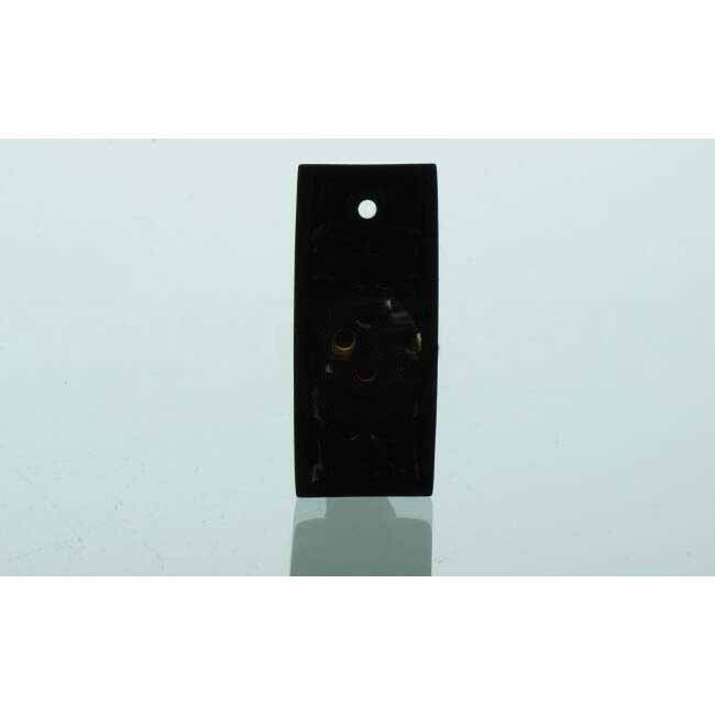 Clipsal 10 Amp 1 Gang STANDARD Vertical Internal Rocker Architrave Switch Black