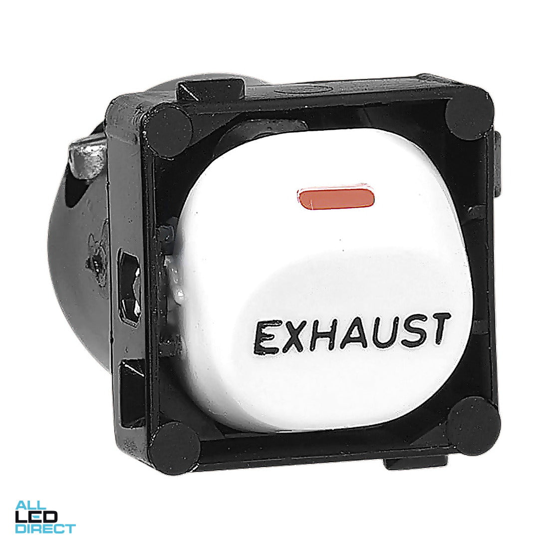 Clipsal 10 Amp 30 SERIES 2 Way Rocker Switch Mech White Engraved With 'EXHAUST' ALL LED Direct