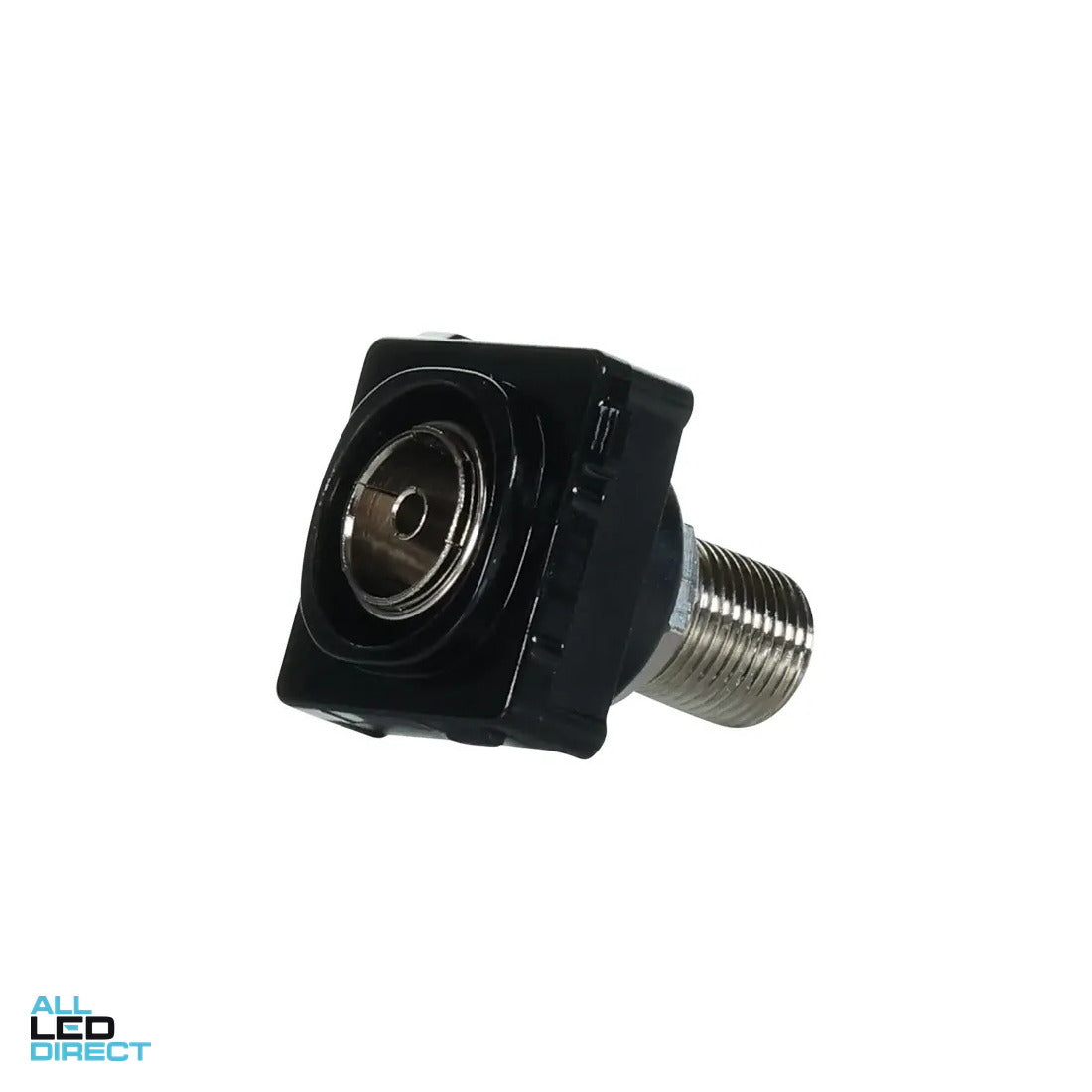 Clipsal 75 Ohm TV Pal Female Antenna Mech F Type Rear Straight Black ALL LED Direct