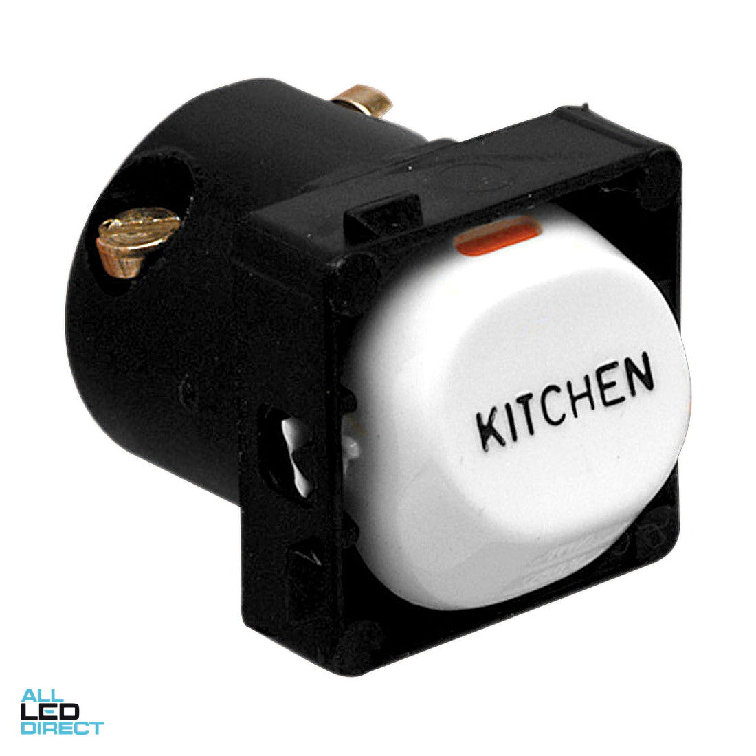 Clipsal 10 Amp 30 SERIES 2 Way Rocker Switch Mech White Engraved With 'KITCHEN' ALL LED Direct