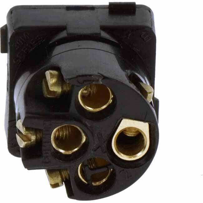 Clipsal 10 Amp 30 SERIES 2 Way Rocker Switch Mech Black Engraved With 'LIGHT'