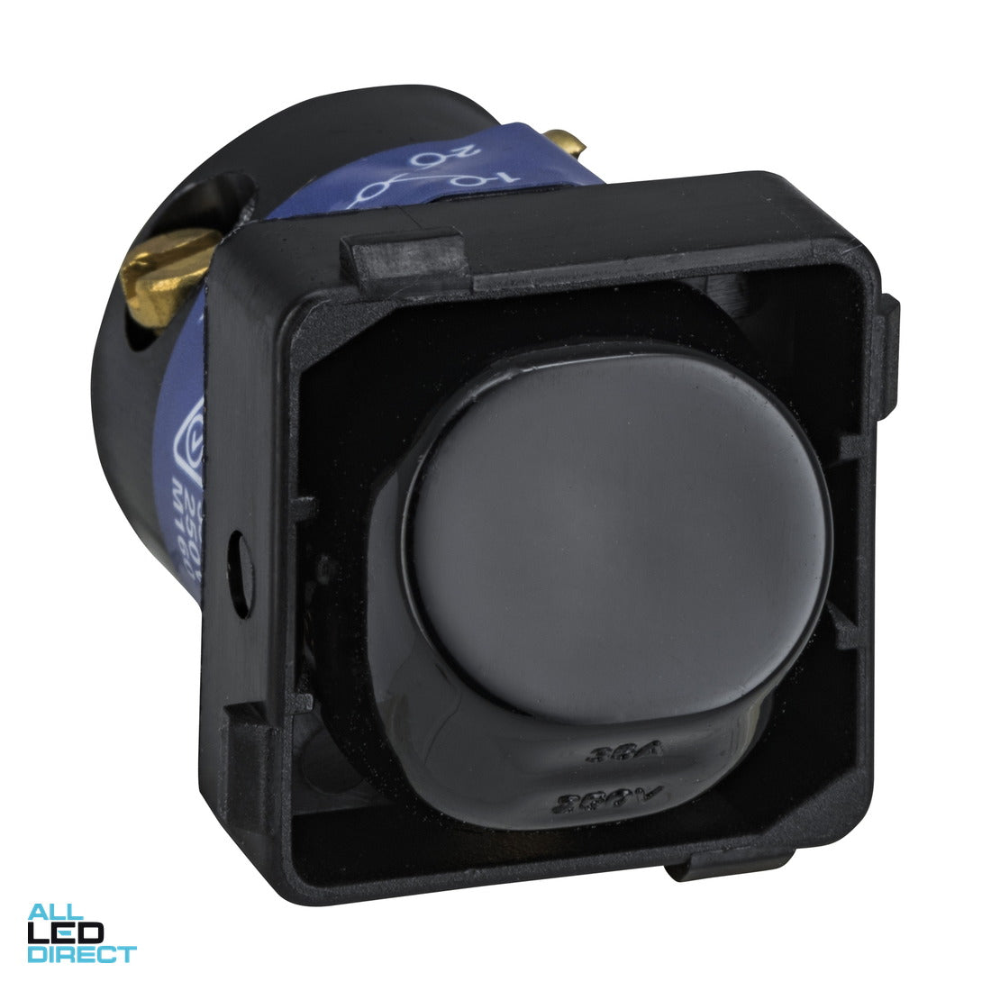 Clipsal 35 Amp 30 SERIES 2 Way Rocker Switch Mech Black ALL LED Direct