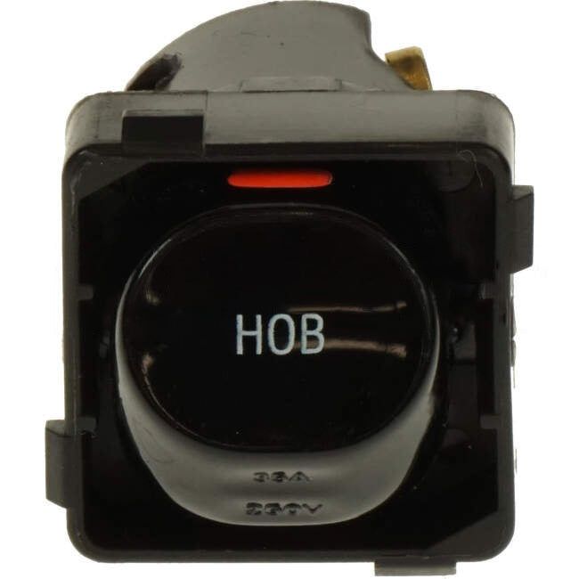 Clipsal 35 Amp 30 SERIES 2 Way Rocker Switch Mech Black Engraved With 'HOB'