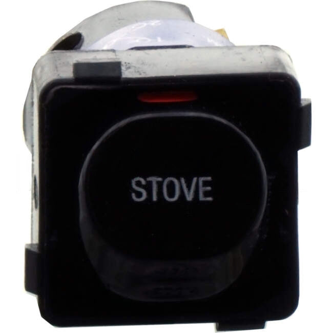 Clipsal 35 Amp 30 SERIES Rocker Switch Mech Black Engraved With 'STOVE'