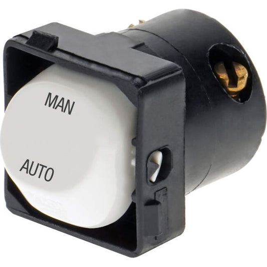 Clipsal 10 Amp 30 SERIES 2 Way Rocker Switch Mech White Engraved With 'MAN/AUTO'