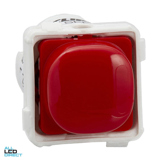 Clipsal 15 Amp 30 SERIES Bell Press Button Switch Mech Red ALL LED Direct