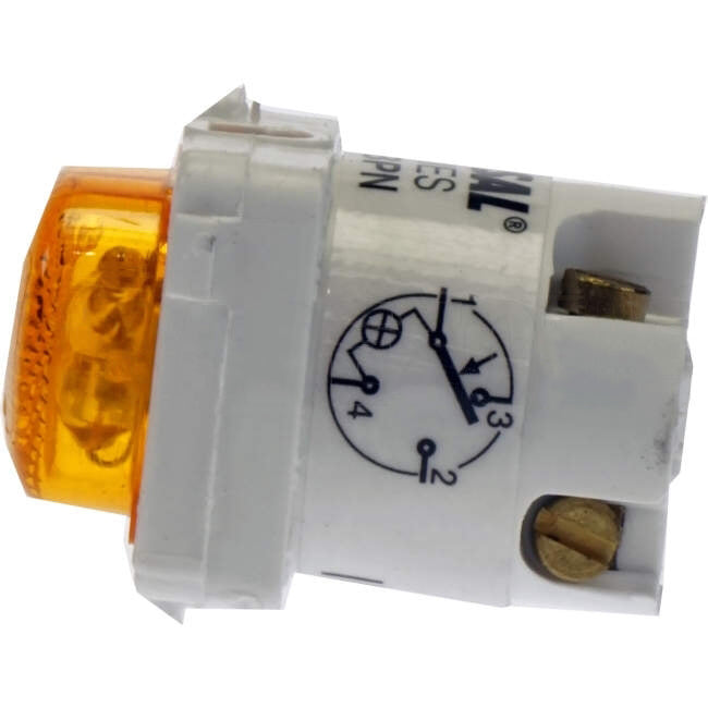 Clipsal 15 Amp 30 SERIES Illuminated Bell Press Button Switch Mech Amber