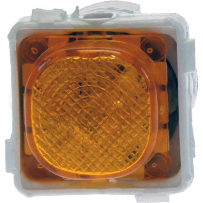 Clipsal 15 Amp 30 SERIES Illuminated Bell Press Button Switch Mech Amber