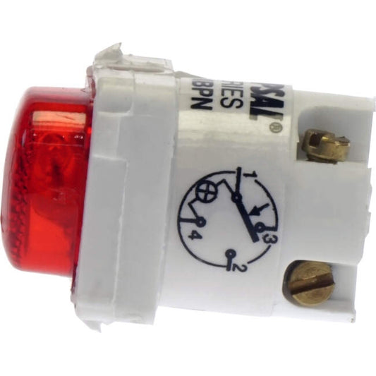 Clipsal 15 Amp 30 SERIES Illuminated Bell Press Button Switch Mech Red