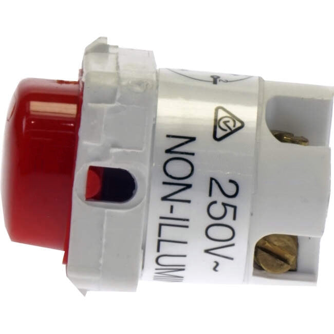 Clipsal 15 Amp 30 SERIES Bell Press Button Switch Mech Red