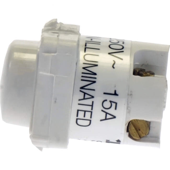 Clipsal 15 Amp 30 SERIES Bell Press Switch Mech White