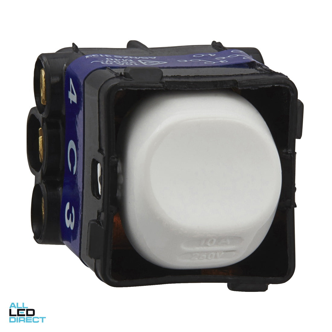 Clipsal 10 Amp 30 SERIES 2 Pole 2 Way Double Throw Rocker Switch Mech White ALL LED Direct