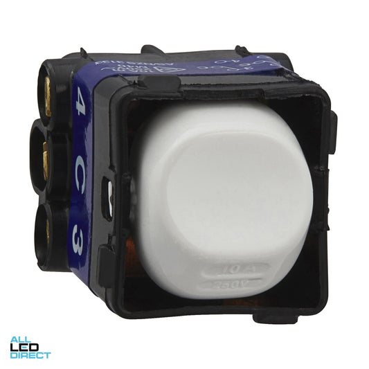 Clipsal 10 Amp 30 SERIES 2 Pole 2 Way Double Throw Rocker Switch Mech White ALL LED Direct