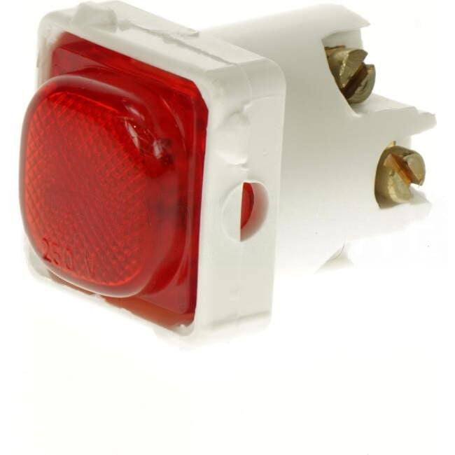 Clipsal 30 SERIES Neon Indicator Mech Red