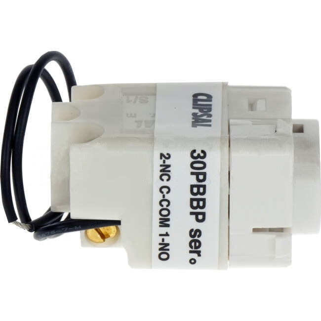 Clipsal 16 Amp IMPRESS SERIES Bell Press Momentary Action Switch Mech White With White LED Indicator