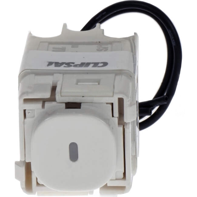 Clipsal 16 Amp IMPRESS SERIES Bell Press Momentary Action Switch Mech White With White LED Indicator