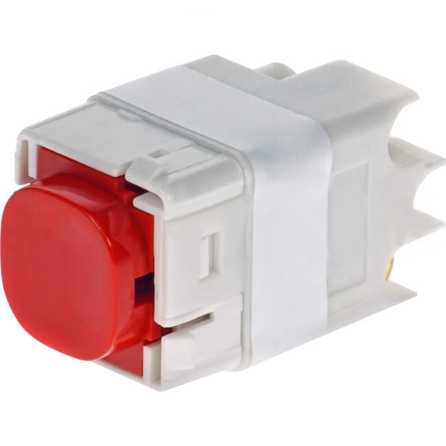 Clipsal 16 Amp 30 SERIES Bell Press Momentary Action Switch Mech Red