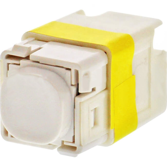 Clipsal 16 Amp 30 SERIES IMPRESS Push Button Intermediate Action Switch Mech White