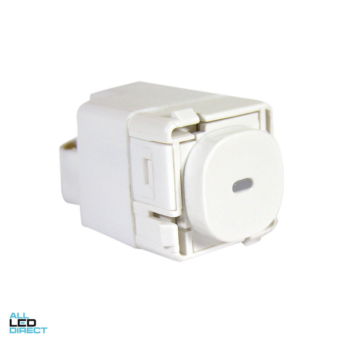 Clipsal 20 Amp IMPRESS SERIES Push Button Switch Mech White With Blue LED Indicator ALL LED Direct
