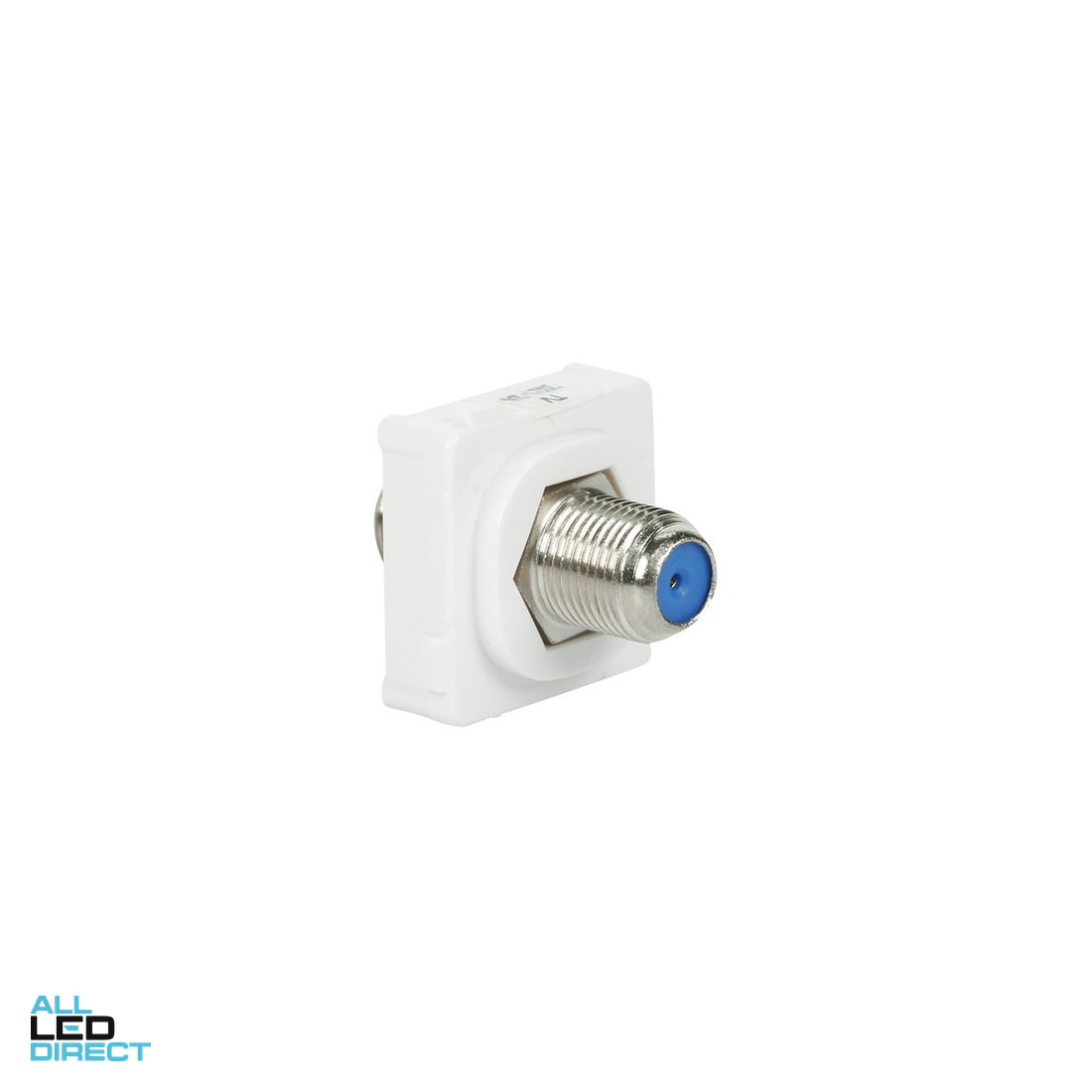 Clipsal 75 Ohm PAYTV F Type to F Type Socket Mech White ALL LED Direct