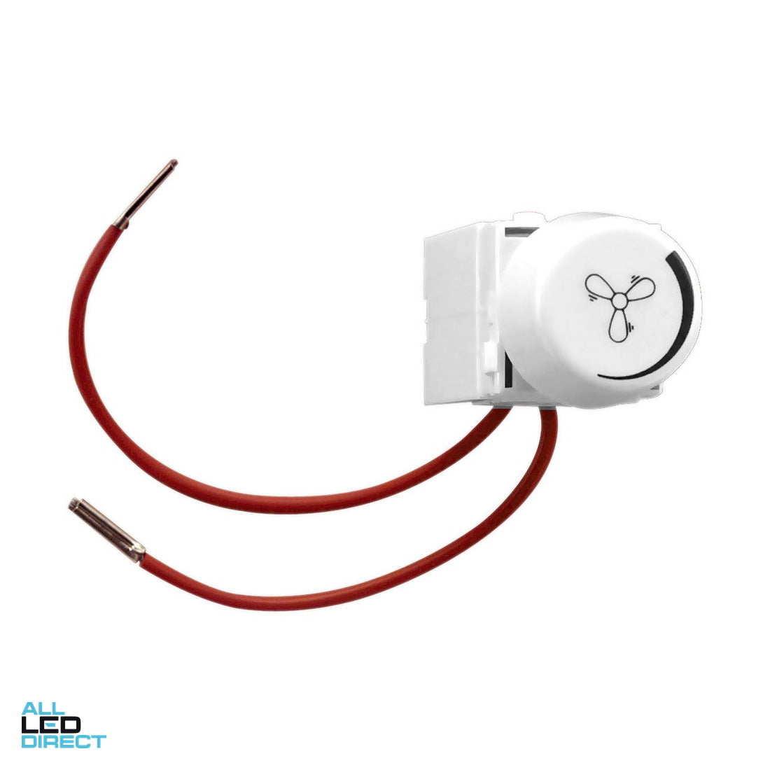 Clipsal 30 SERIES Variable Speed Rotary Fan Controller Mech White ALL LED Direct