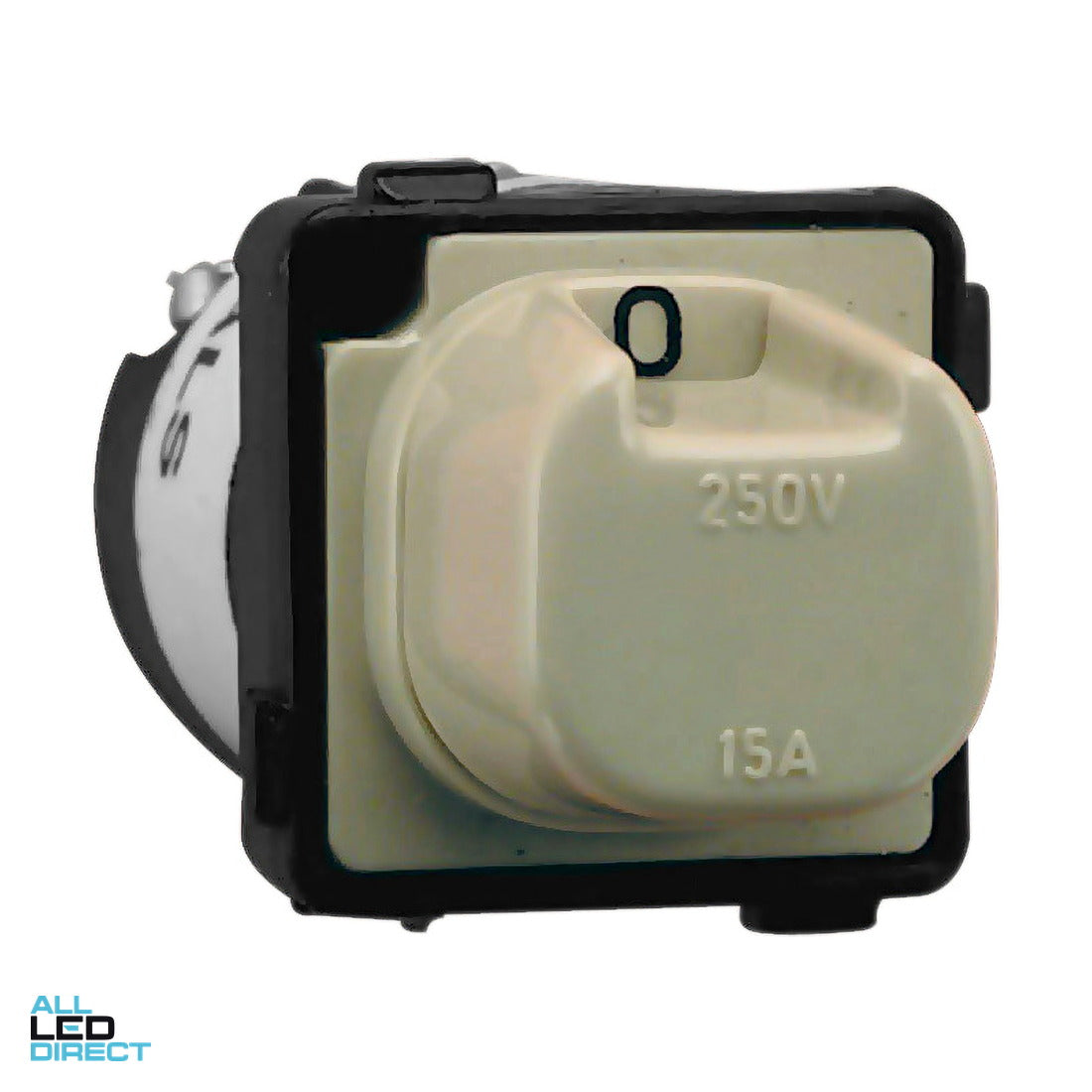 Clipsal 15 Amp 30 SERIES 4 Position Rotary 2 On 2 Off Switch Mech Cream ALL LED Direct