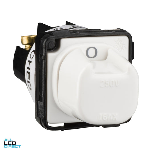 Clipsal 15 Amp 30 SERIES 4 Position Rotary 2 On 2 Off Switch Mech White ALL LED Direct