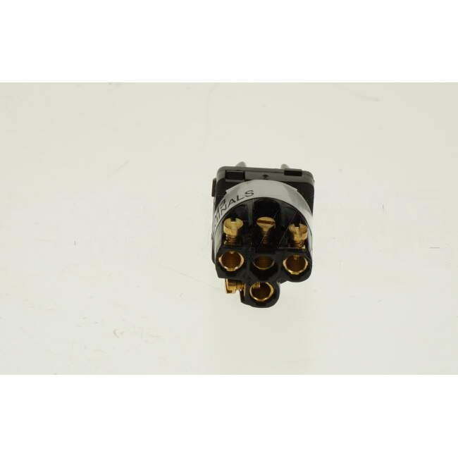 Clipsal 15 Amp 30 SERIES 4 Position Rotary 3 On 1 Off Switch Mech Black