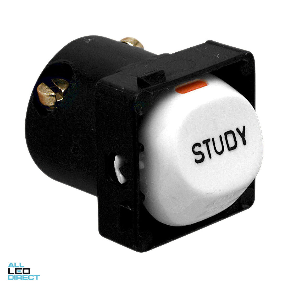 Clipsal 10 Amp 30 SERIES 2 Way Rocker Switch Mech Cream Engraved With 'STUDY' ALL LED Direct