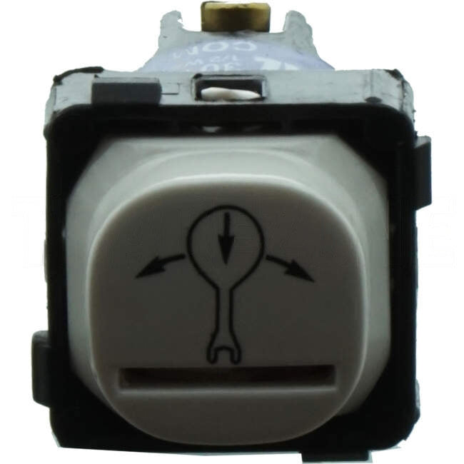 Clipsal 20 Amp 30 SERIES Key Actuated Toggle Switch Mech White