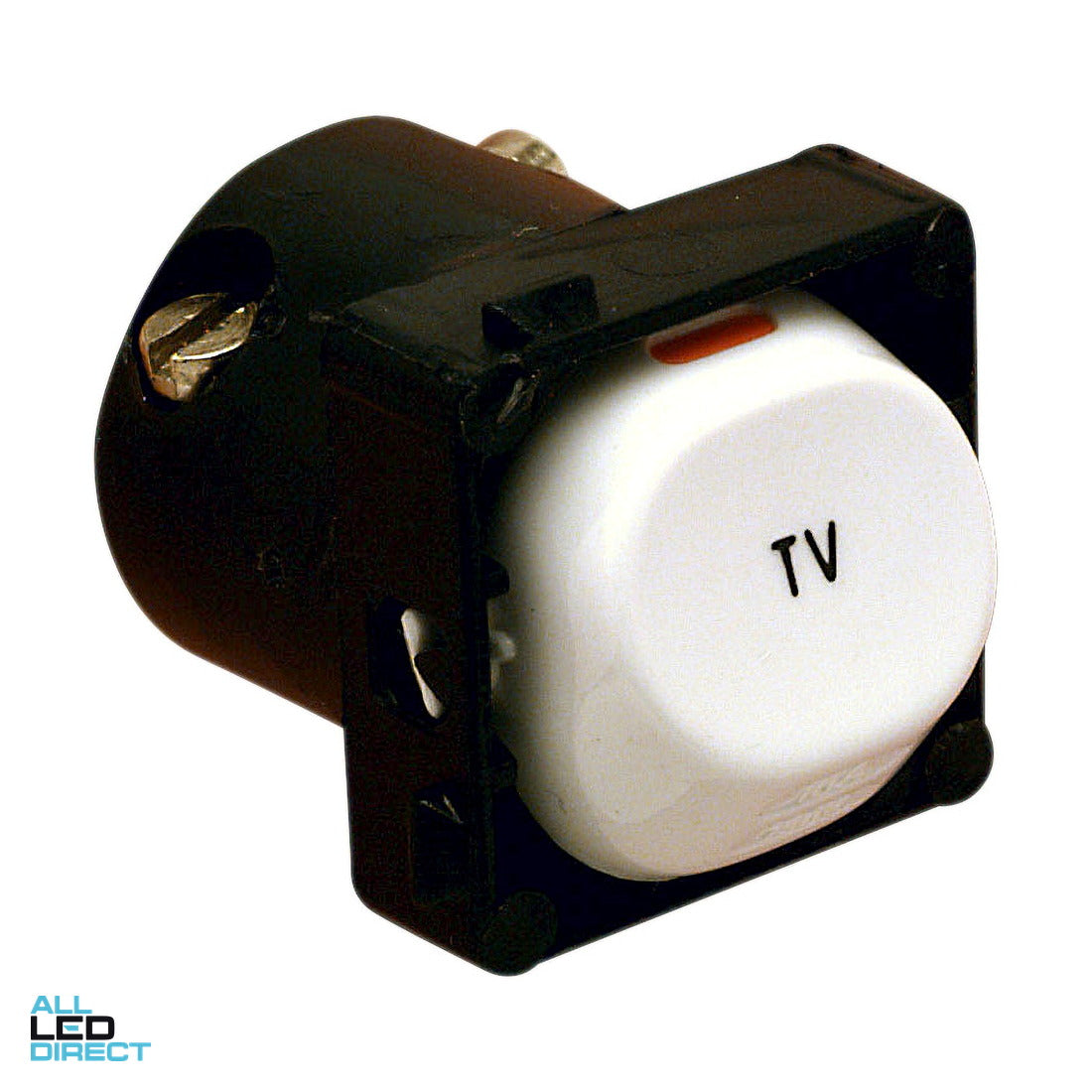 Clipsal 10 Amp 30 SERIES 2 Way Rocker Switch Mech White Engraved With 'TV' ALL LED Direct