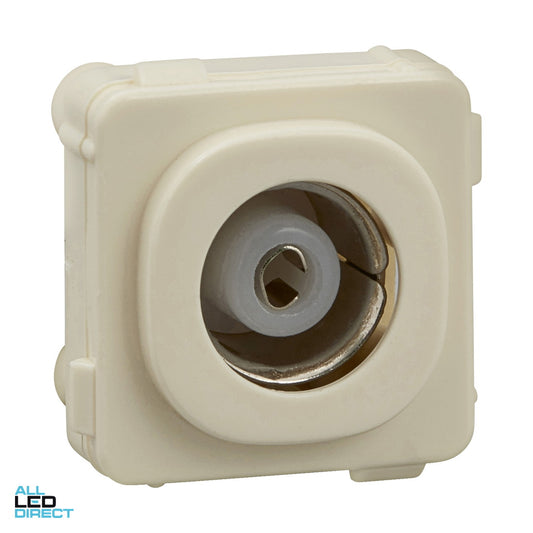 Clipsal 30 SERIES 75 Ohm TV Antenna Socket Mech With Screw Rear Cream
