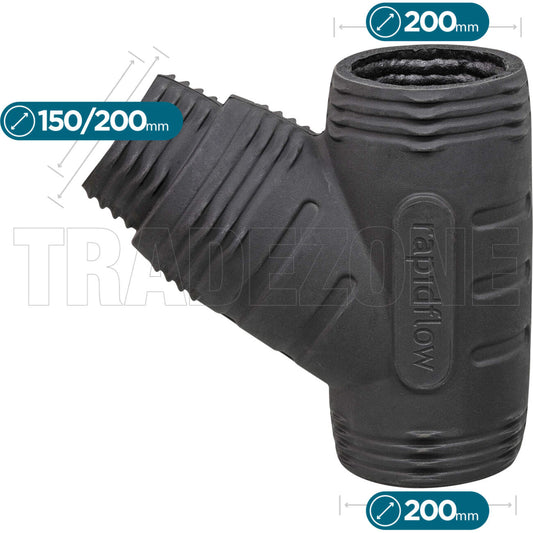 RapidFlow 200 x 200 x 200-150mm Poly Insulated BTO