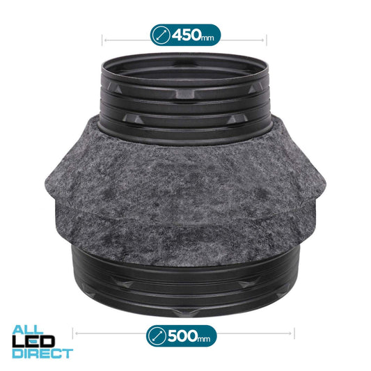 Ausmalt 500mm to 450mm Poly Insulated Reducer