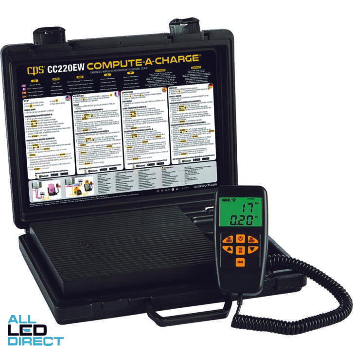 CPS Wireless Refrigerant Charging Scale