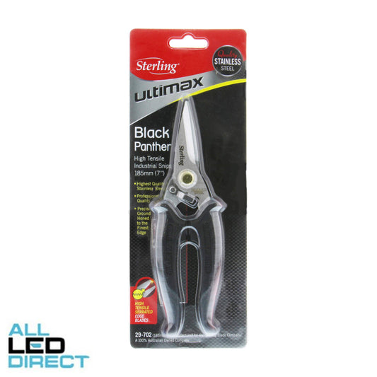 Sterling 185mm Black Panther Industrial Snips