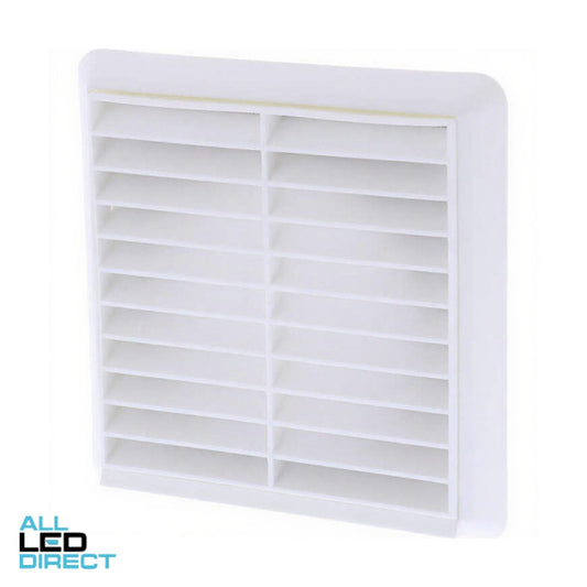 Fantech Fixed Blade External Louvre Suitable For 100mm Duct